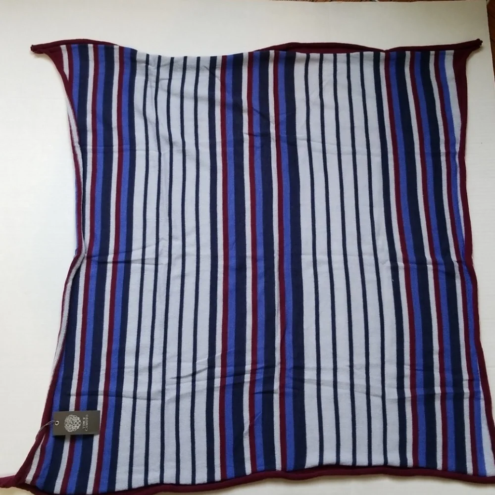 Vince Camuto Women's Stripe Knit Scarf/Bandana NWT